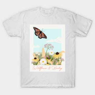 Wildflower Barley Field T-Shirt